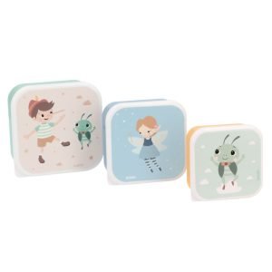 TUTETE 3 Cajas Almuerzo The Wooden Boy